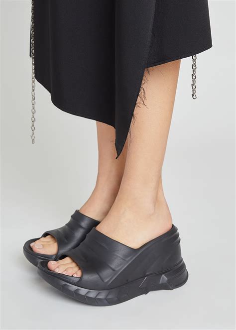 givenchy pool slides sale|givenchy marshmallow slide wedge sandals.